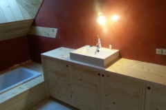 meuble de salle de bain sapin